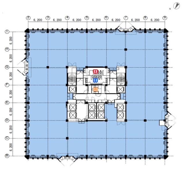 三田43MTビル7F 間取り図