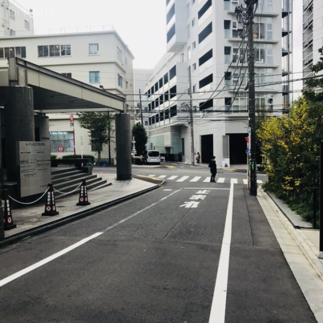 恵比寿KDビル ビル前面道路