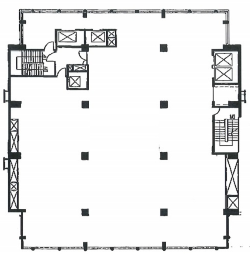 新宿高野ビルB1F 間取り図