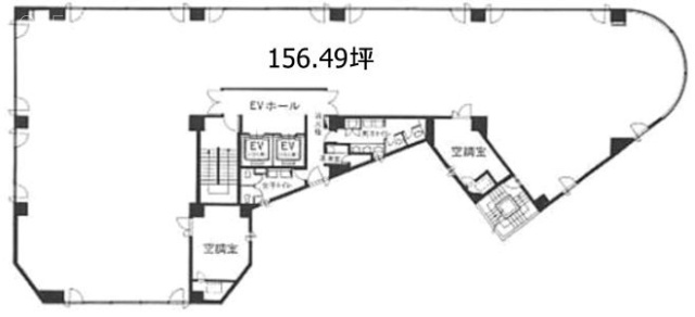 日本弘道会ビル5F 間取り図