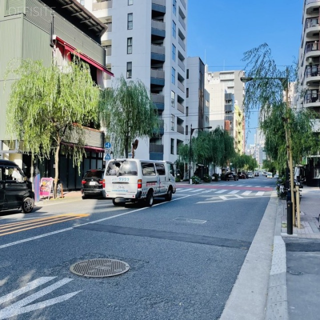 銀座120ビル 前面道路