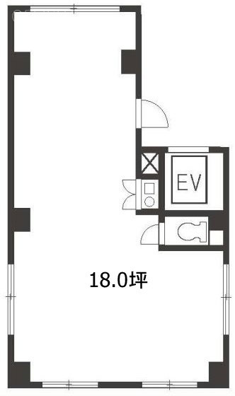 BSR秋葉原3F 間取り図