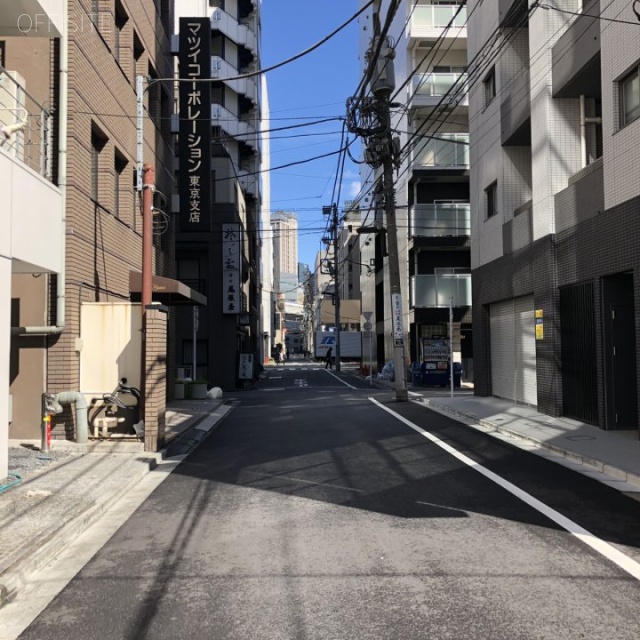 田澤神田ビル ビル前面道路