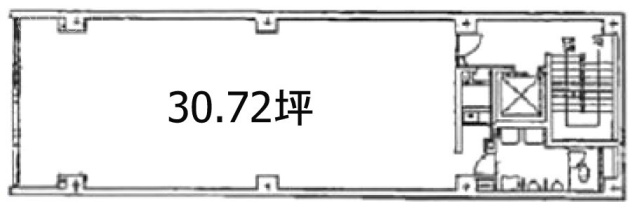 銀座ロータリービル3F 間取り図