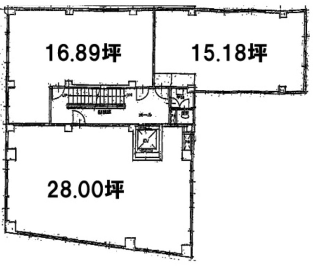 半蔵門ウッドフィールドB1F～1F 間取り図