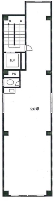 三恵ビル5F 間取り図