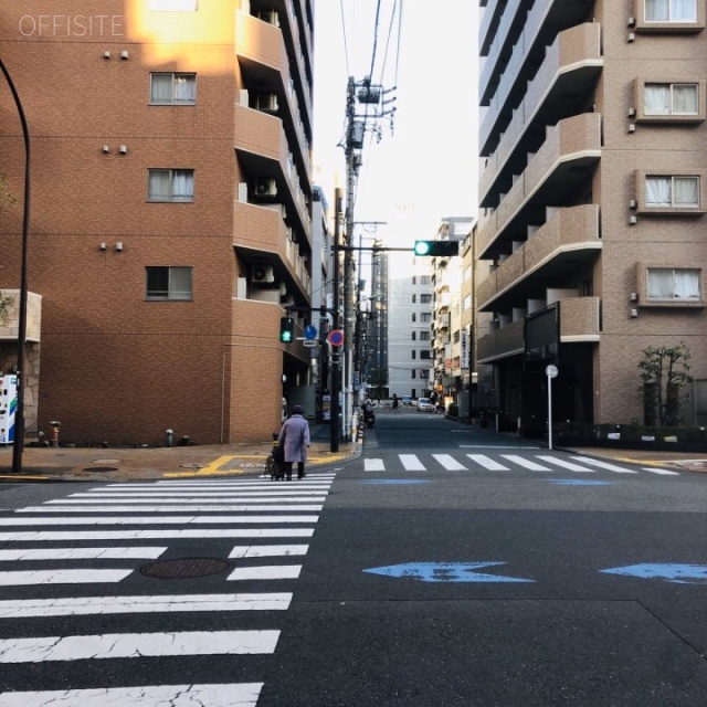 第6下川ビル ビル前面道路