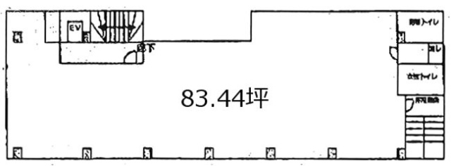 ニュートヨビル5F 間取り図