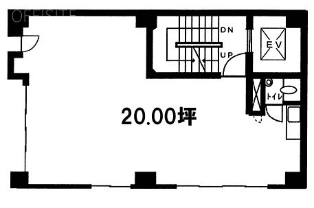 第1小田ビル4F 間取り図