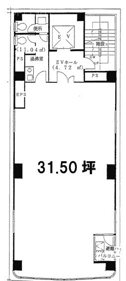三誠堂ビル4F 間取り図