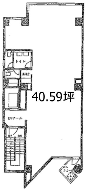 鈴木ビル4F 間取り図