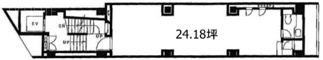 新東第二ビル3F 間取り図