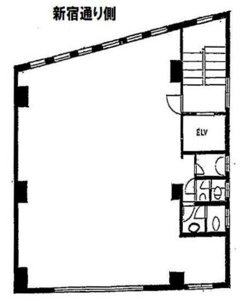山本ビル3F 間取り図