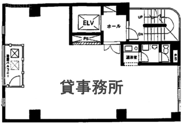 石島ビル3F 間取り図