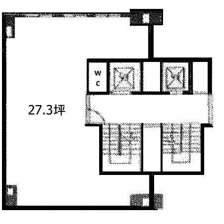 一新ビル4F 間取り図