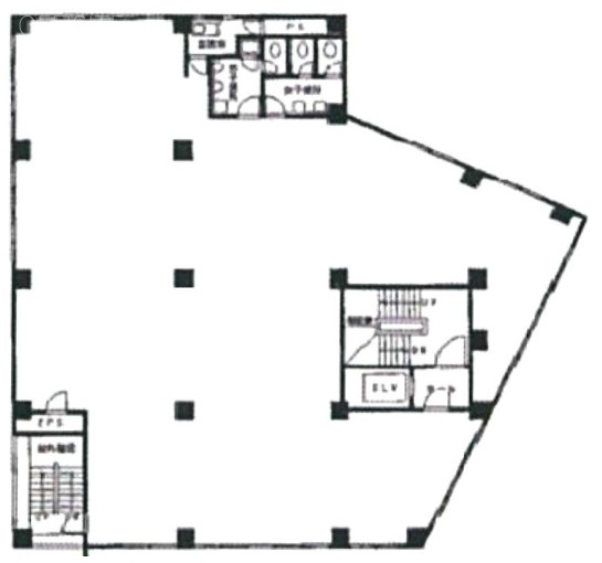 湯島三友ビル5F 間取り図