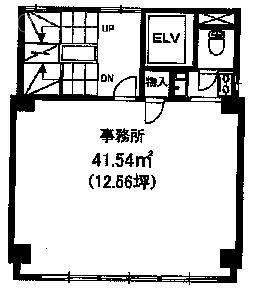 徳住ビル2F 間取り図