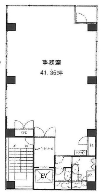 柏芳ビル2号館2F 間取り図