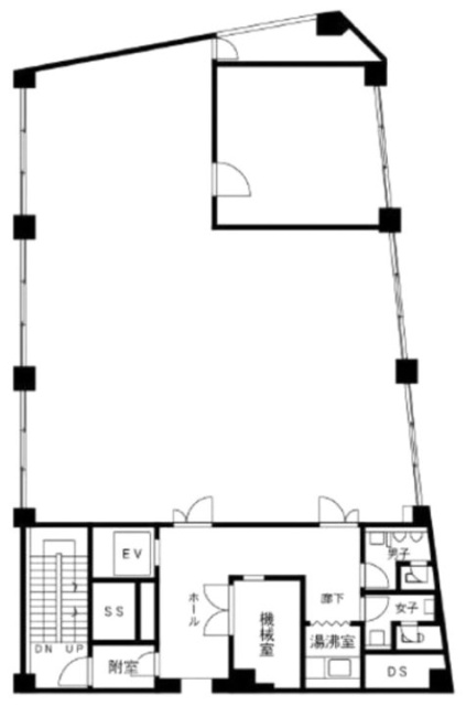 電気工事会館5F 間取り図