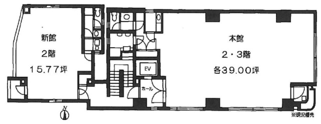 協和ビル新館4F 間取り図
