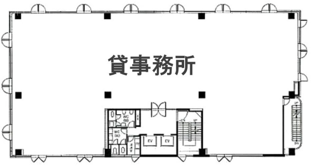 わかちく千葉ビル503 間取り図