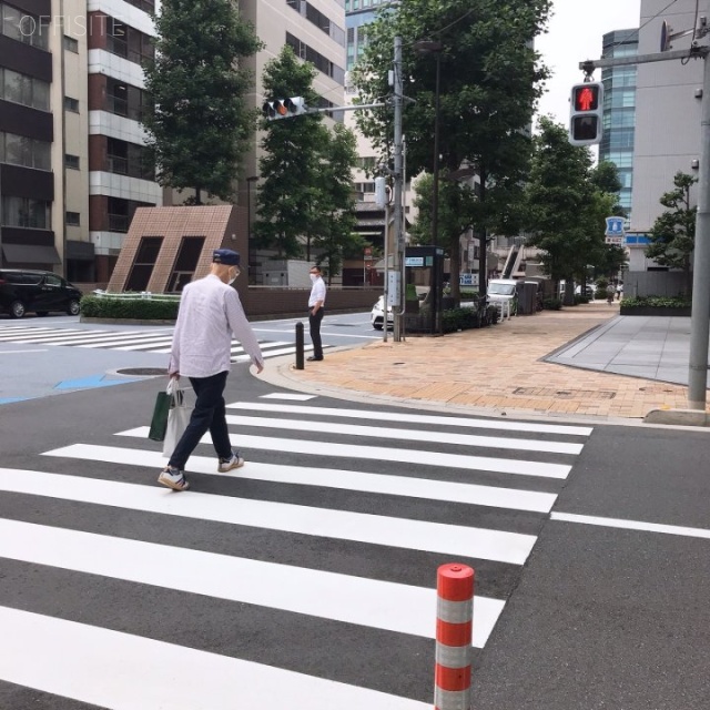 銀座永谷ビル ビル前面道路