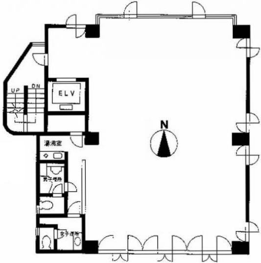 田所ビル3F 間取り図