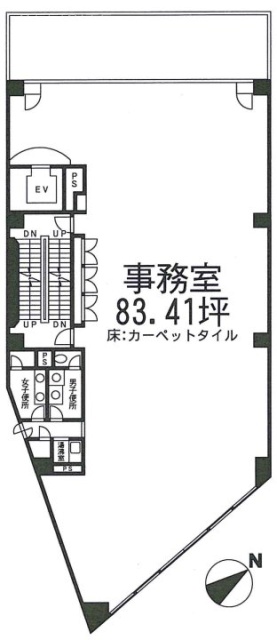 丸嶋ビル3F 間取り図