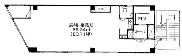 KS-2ビル6F 間取り図