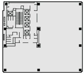 日本橋本町MK-SQUARE0F 間取り図