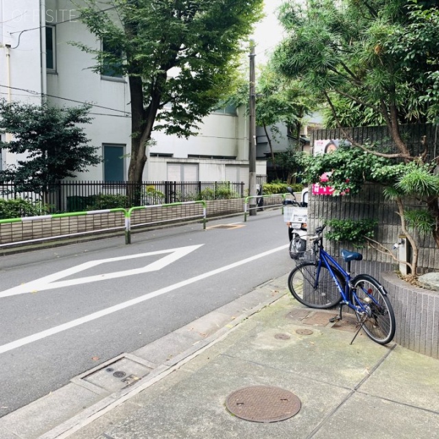 湯島堀井ビル ビル前面道路