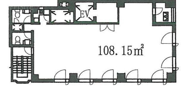 小林洋行2号館ビル4F 間取り図