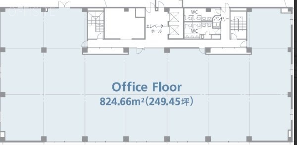 I.K&T渡辺ビル2F 間取り図