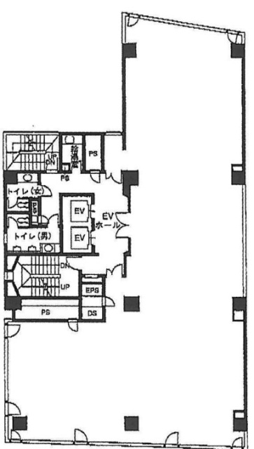 ケイアイ新宿ビル7F 間取り図