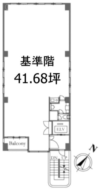 EAST SQUARE19573F 間取り図