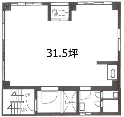 大山ビル4F 間取り図