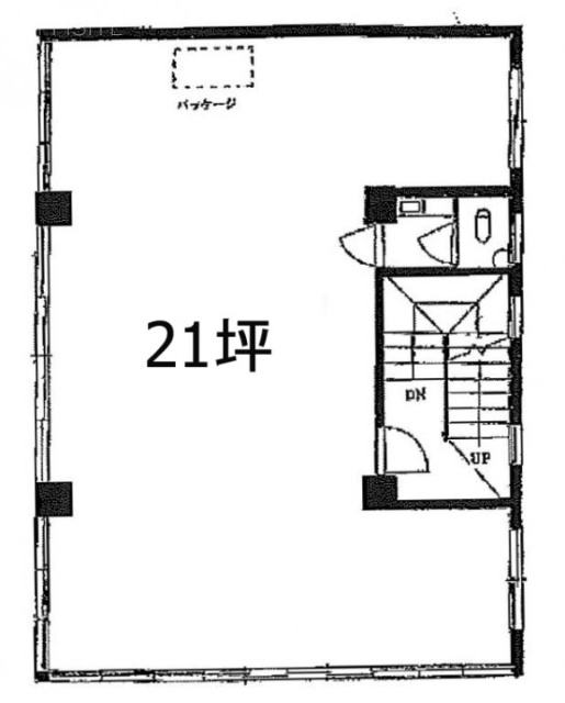 幸伸ビル5F 間取り図
