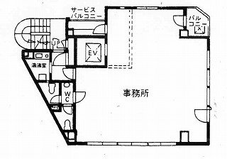 OF西新宿ビル9F 間取り図