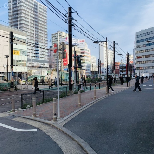 光伸遠藤第7ビル　ビル前面道路
