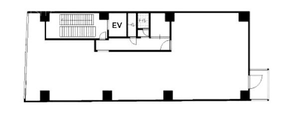 梅原ビル1F 間取り図