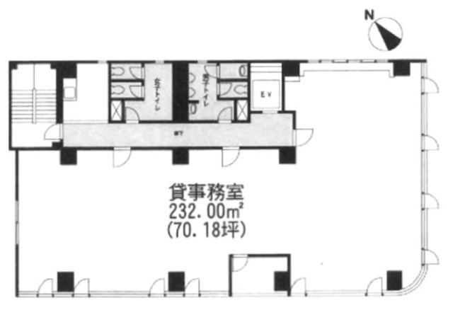 タクトビル7F 間取り図