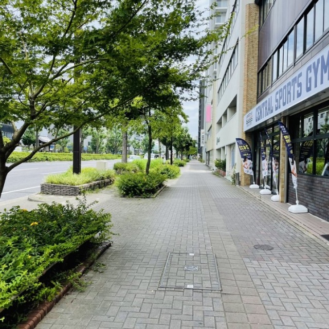 タジマビル 前面歩道