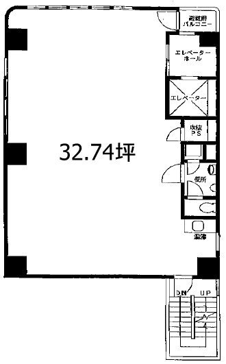 関寅ビル第37F 間取り図