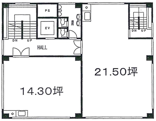 高関ビル5F 間取り図