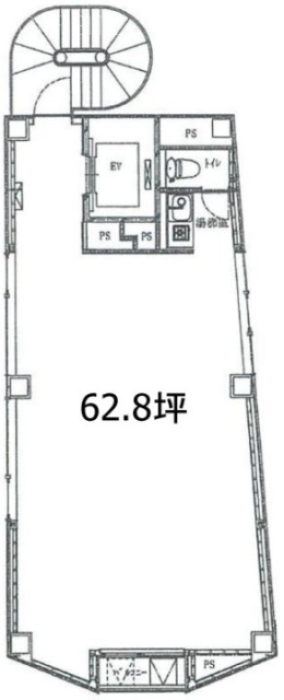 ビルトップ6F 間取り図