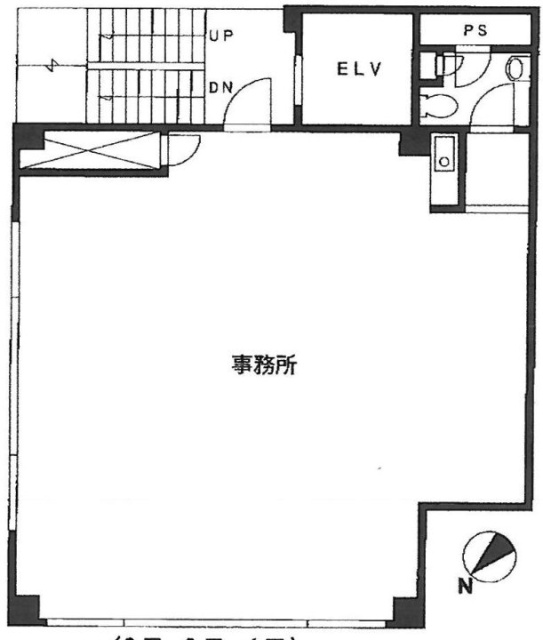 K.C四谷ビル3F 間取り図