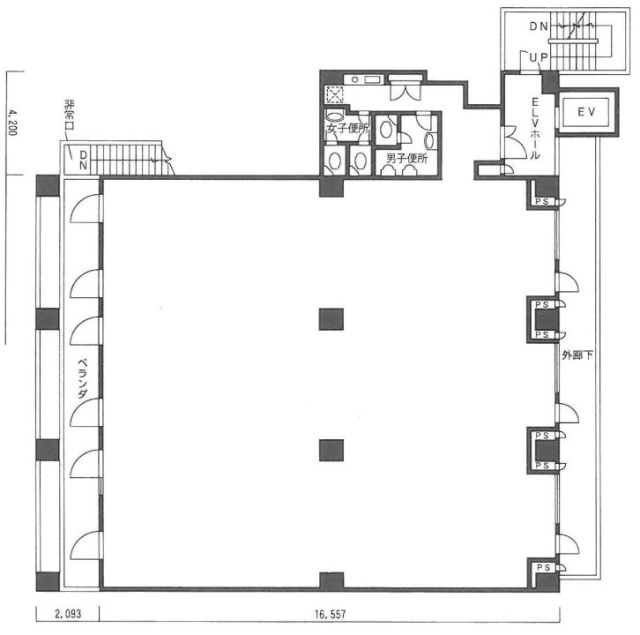 シルキーハイツ九段南2号館3F 間取り図