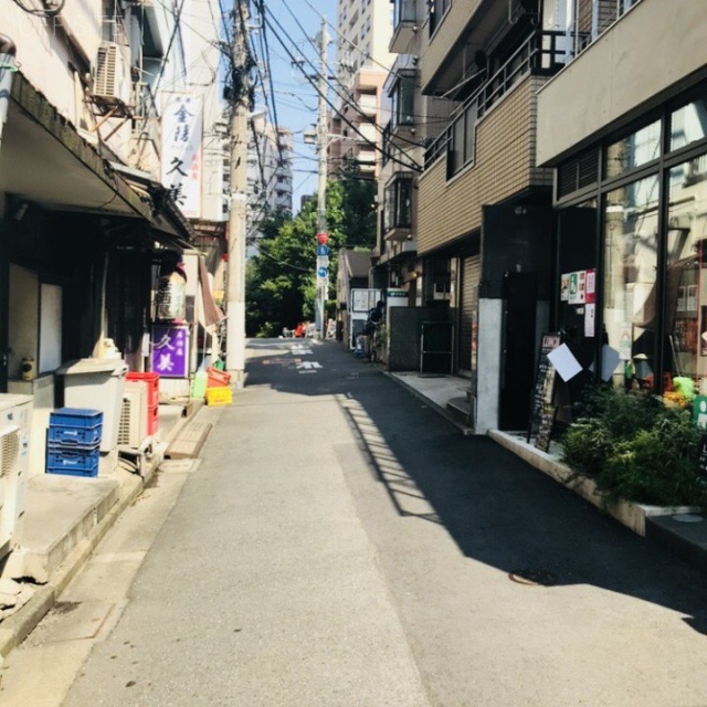 ハーベスト恵比寿ビル ビル前面道路