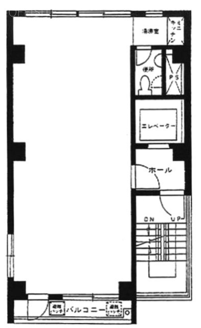 宮崎ビル1F 間取り図