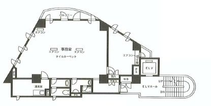 セピア南池袋ビル5F 間取り図